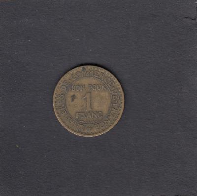 Beschrijving: 1 Franc MERCURY closed